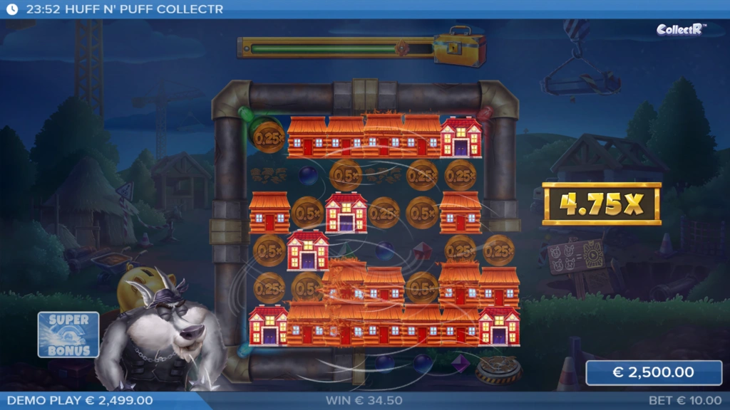 Huff n Puff CollectR Super Free Spins